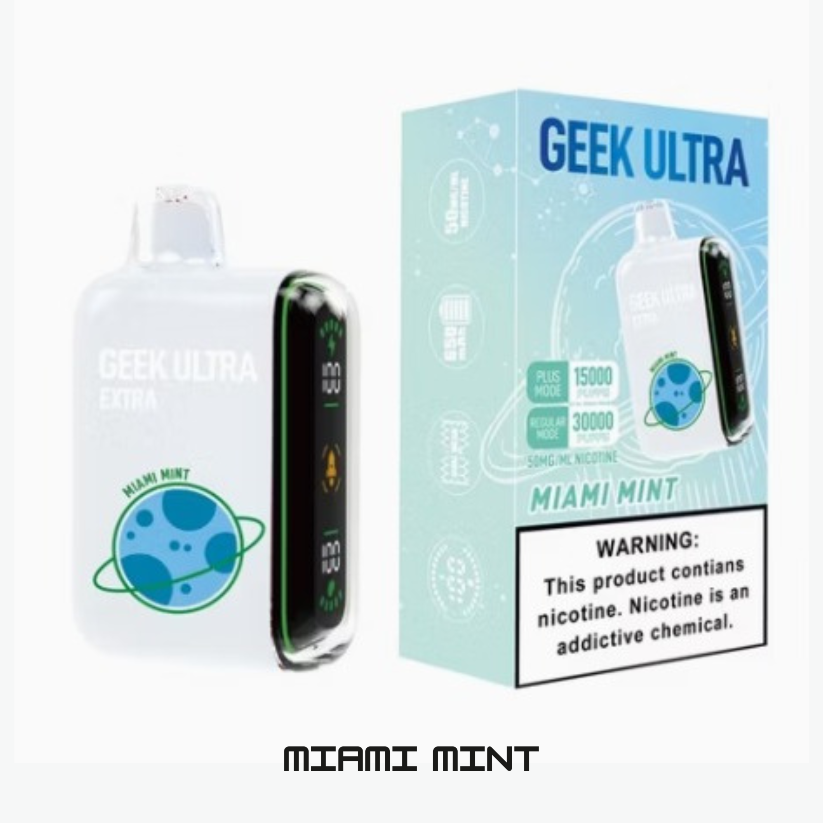 Geek Ultra Extra 25000 Puffs Disposable Vape 5% 50mg NIC