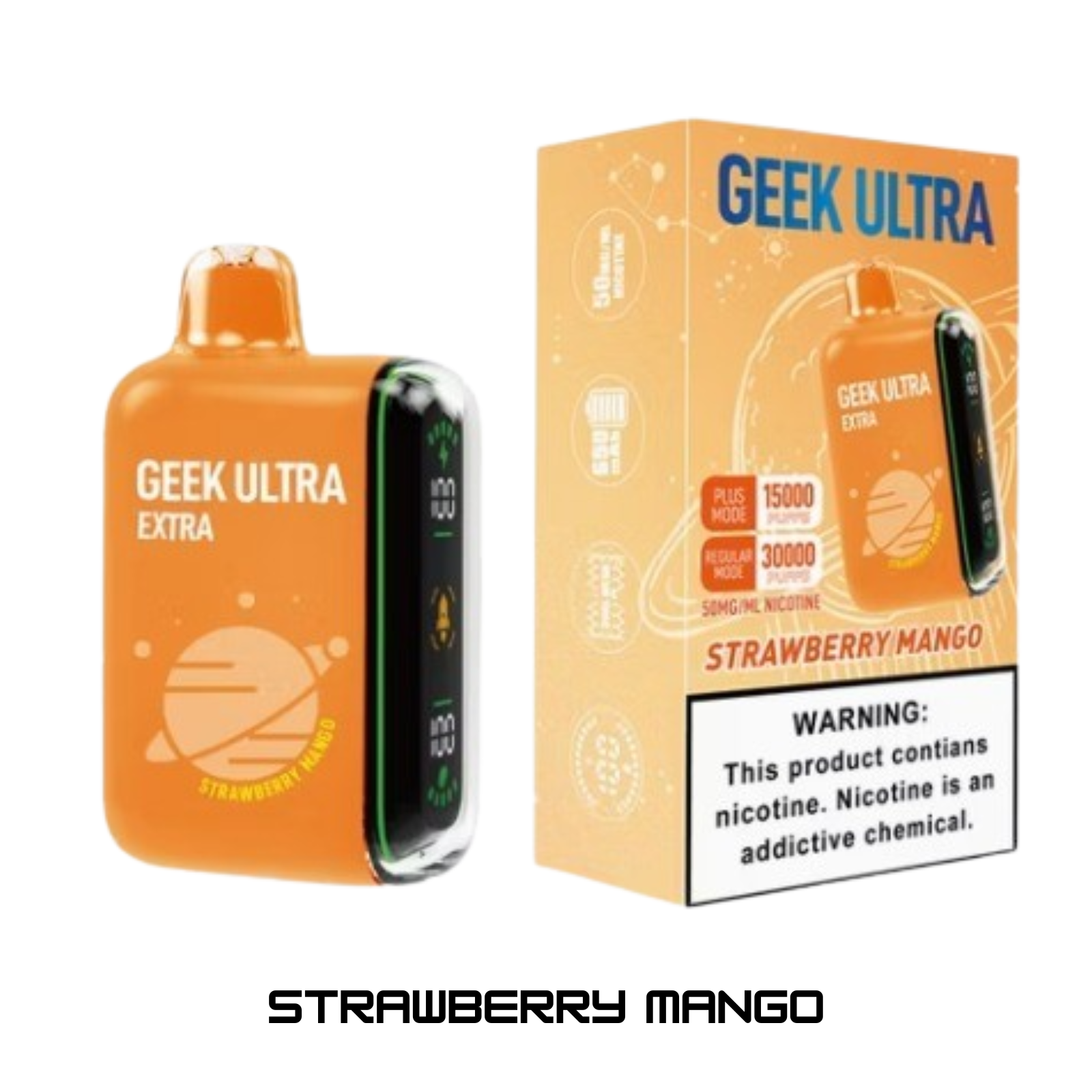 Geek Ultra Extra 25000 Puffs Disposable Vape 5% 50mg NIC