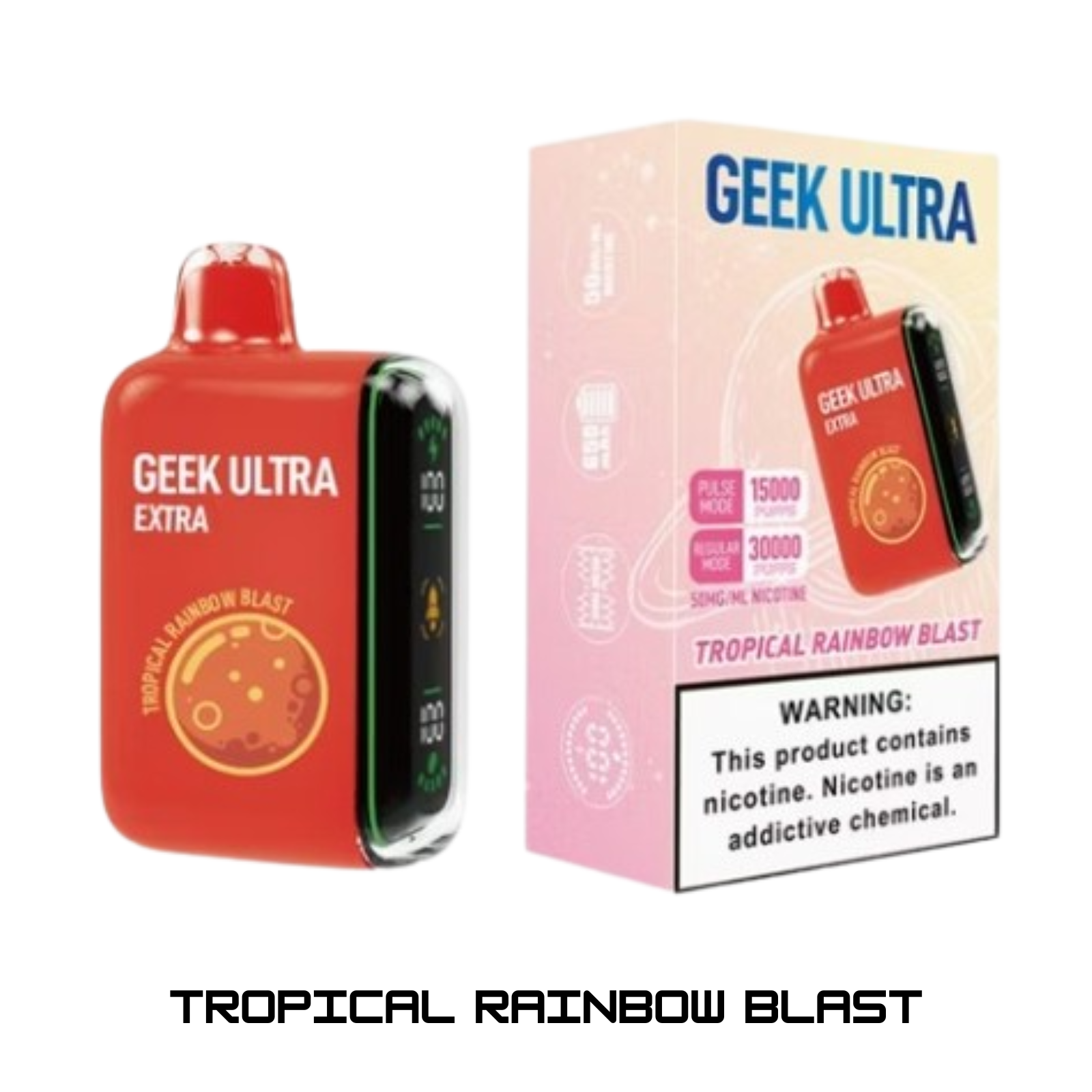 Geek Ultra Extra 25000 Puffs Disposable Vape 5% 50mg NIC