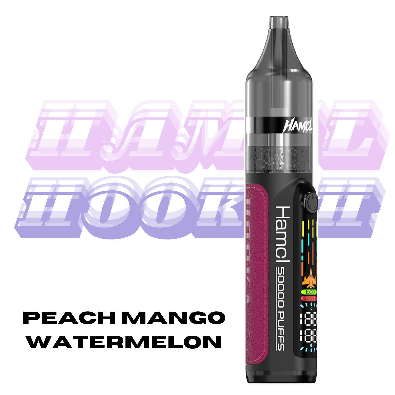 HAMCL Hookah 50000 Puffs Disposable Vape 0.5% 5mg NIC