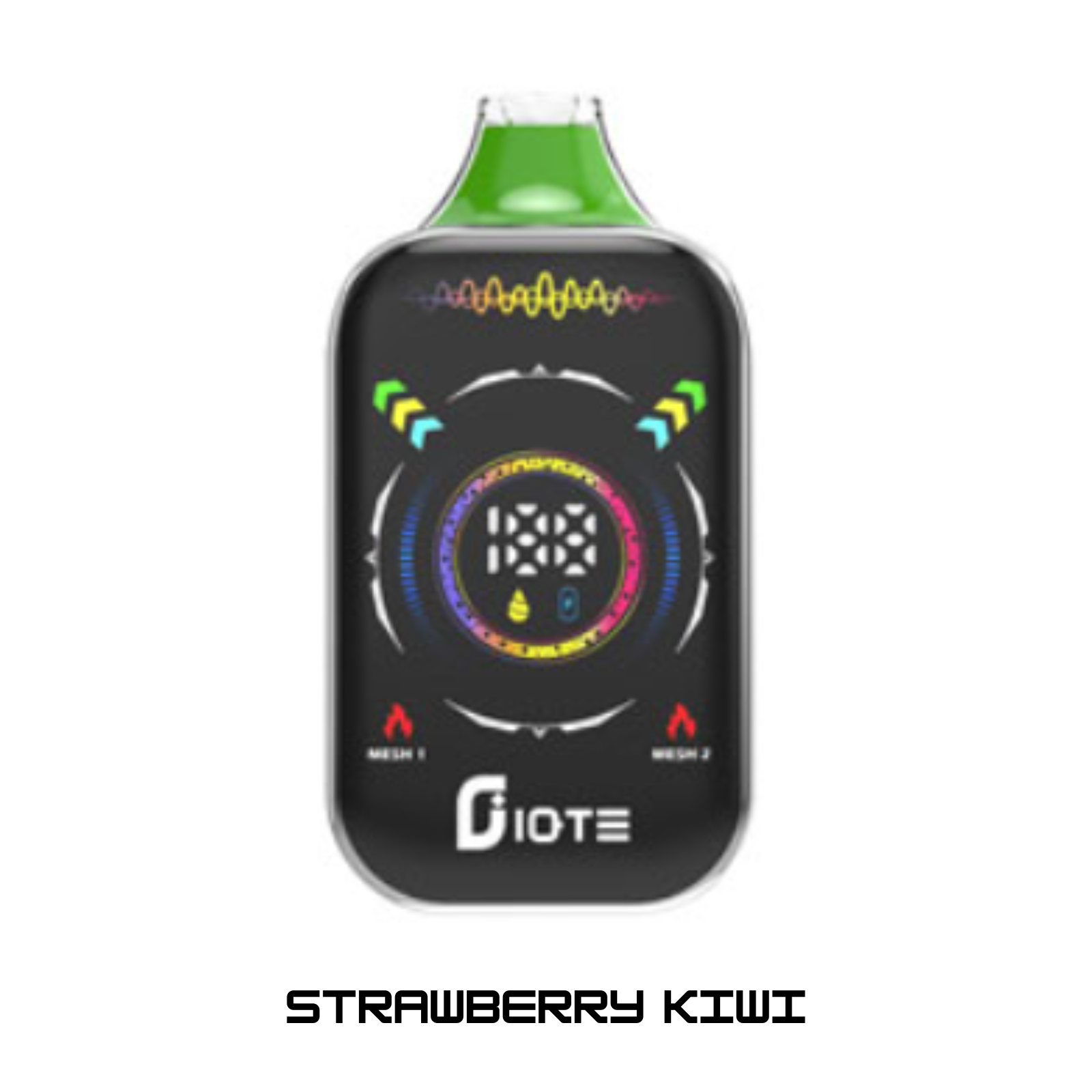 IQTE 50000 Puffs Dual Mesh RGB Full-Screen Disposable Vape 5% 50mg NIC