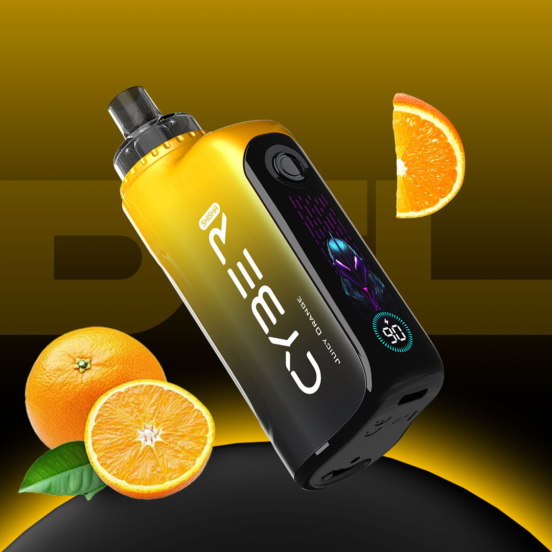 Keystone Cyber DTL Hookah Shisha 30000 Puffs Dynamic Screen Disposable Vape  1% 10mg NIC