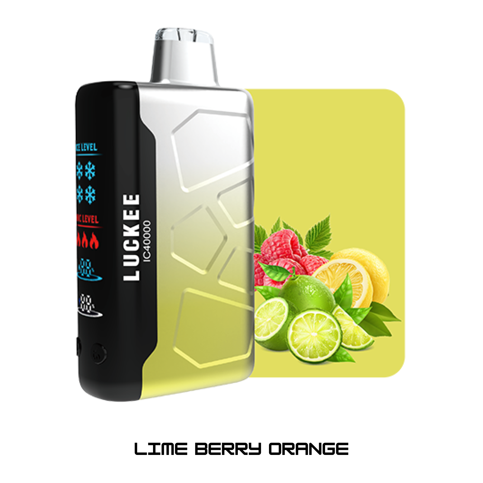 Luckee IC 40000 Puffs Adjustable Ice and Nic Control Disposable Vape 5% 50mg NIC