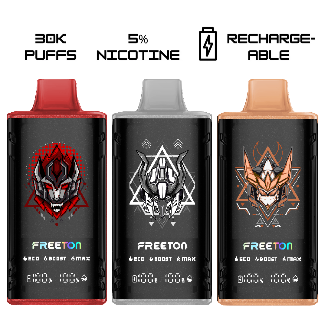 Freeton Tronic Bar MTL & DTL 30000 Puffs Disposable Vape 5% 50mg NIC Salt