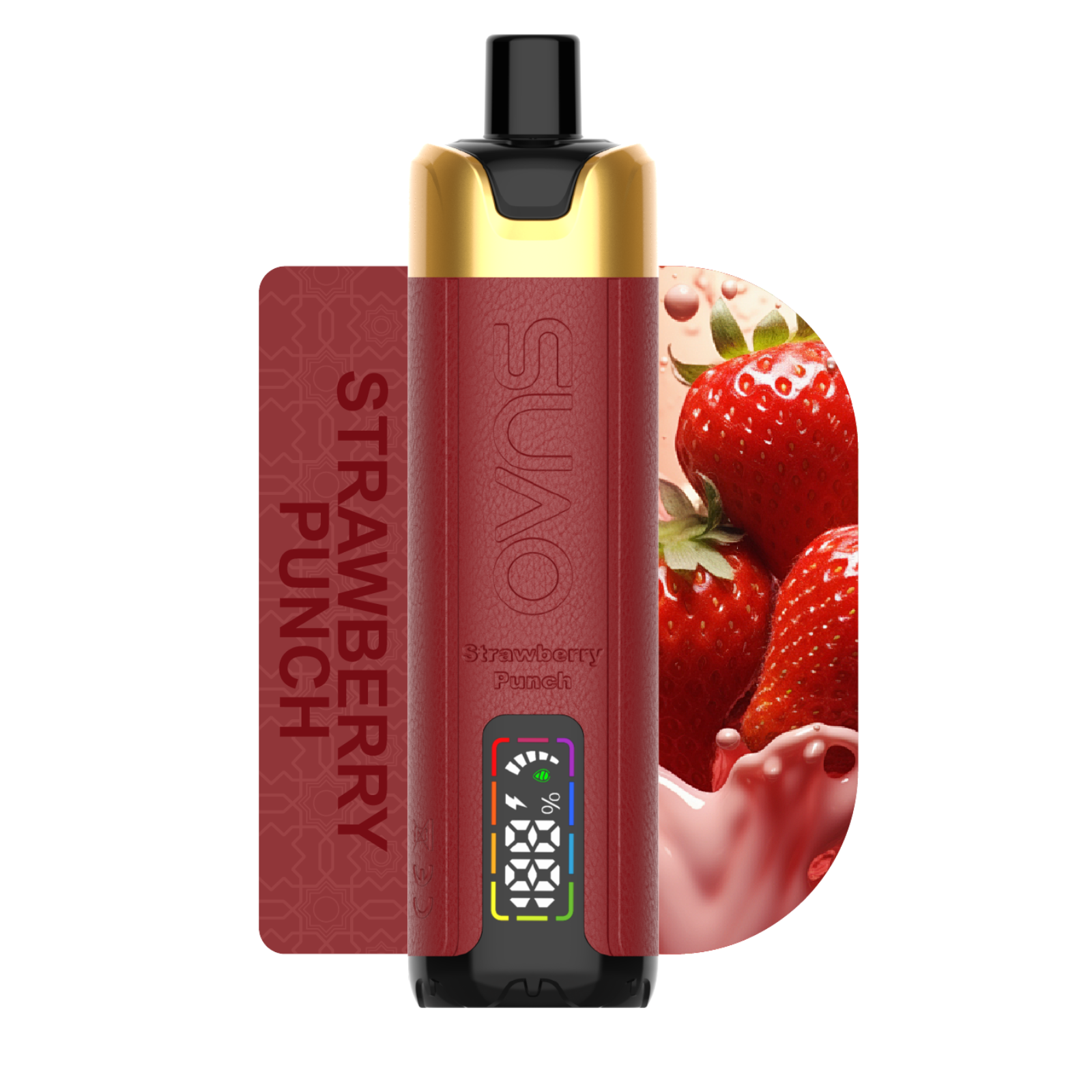 OVNS Golden Crown DTL Shisha Hookah 20000 Puffs Disposable Vape Dual Digital Screens 0.5% 5mg NIC