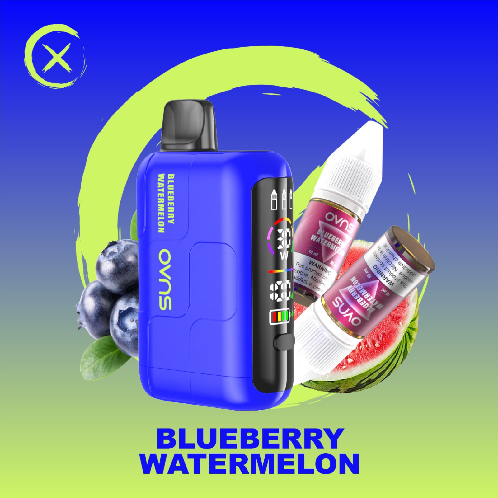 OVNS Refillable 50000 Puffs Disposable Vape 5% 50mg Nic