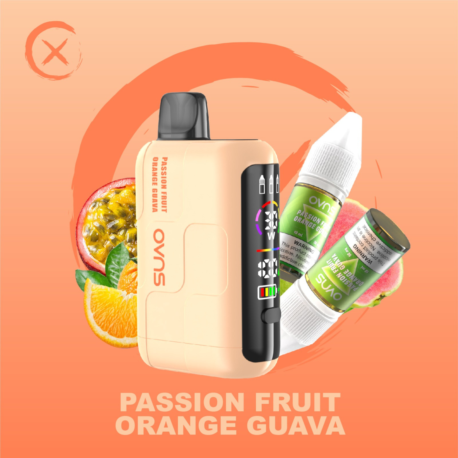OVNS Refillable 50000 Puffs Disposable Vape 5% 50mg Nic