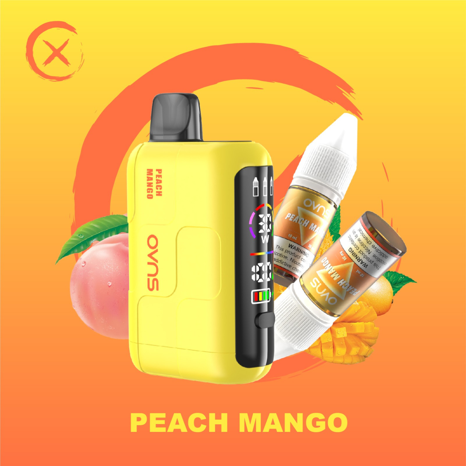 OVNS Refillable 50000 Puffs Disposable Vape 5% 50mg Nic