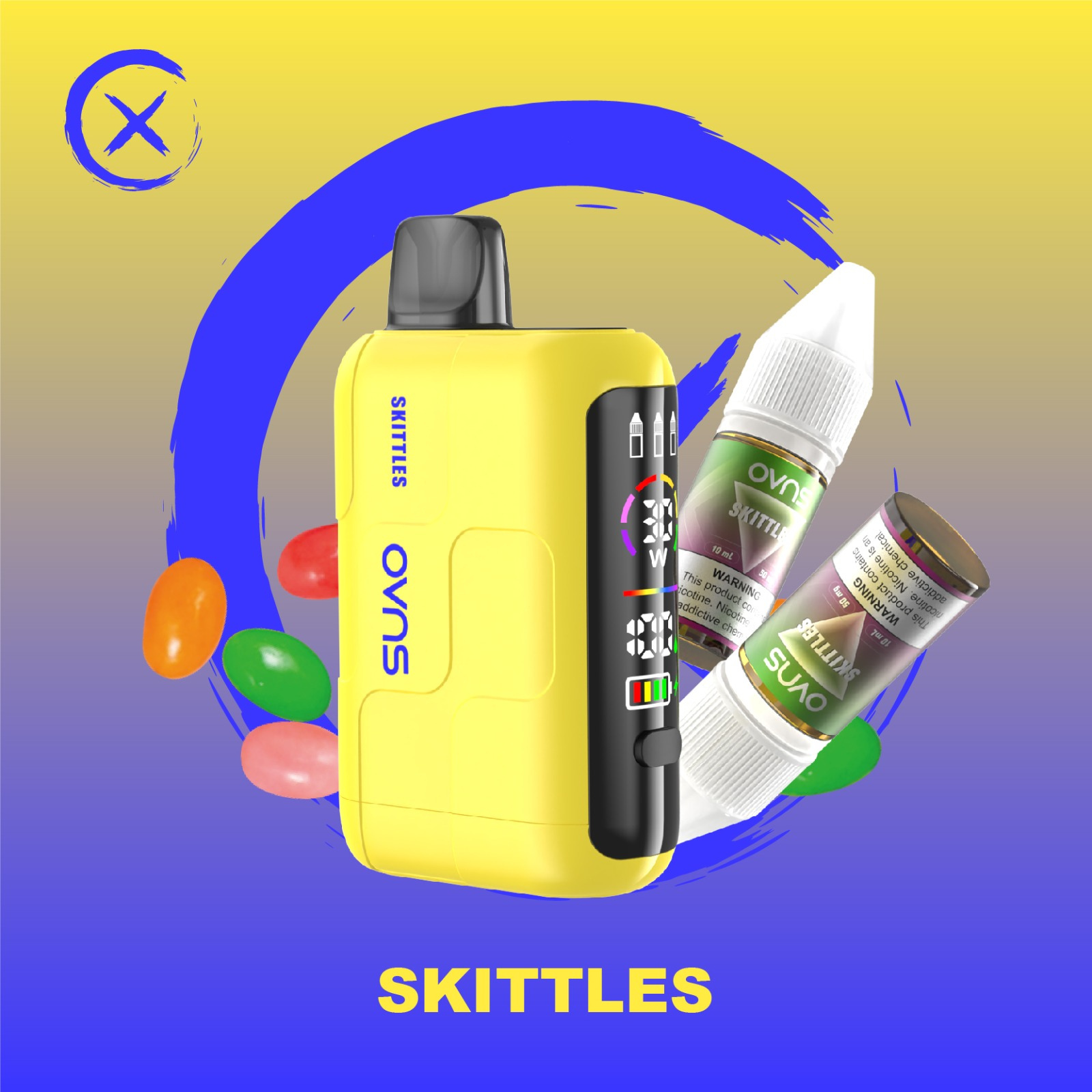 OVNS Refillable 50000 Puffs Disposable Vape 5% 50mg Nic