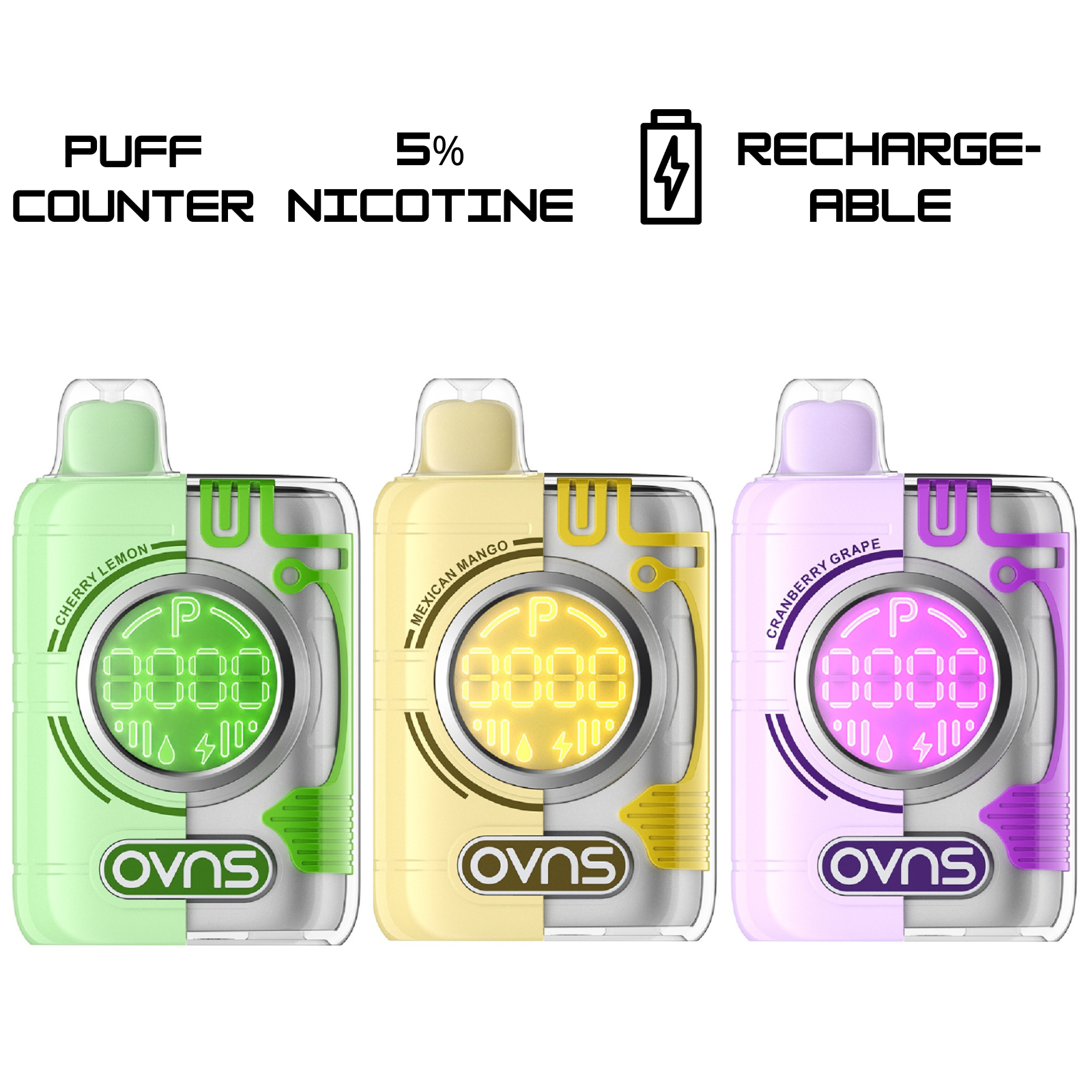 OVNS TRUTH PUFF Accurate Puff Count Disposable Vape 5% 50mg Nic