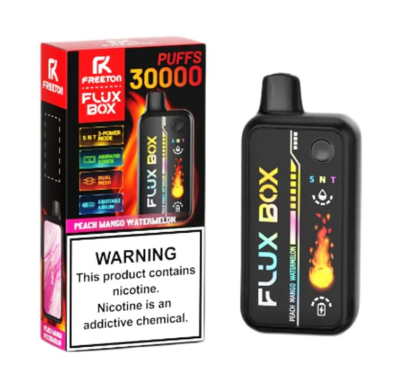 Freeton Flux Box 30000 Puffs Disposable Vape 2% 20mg 5% 50mg Nic