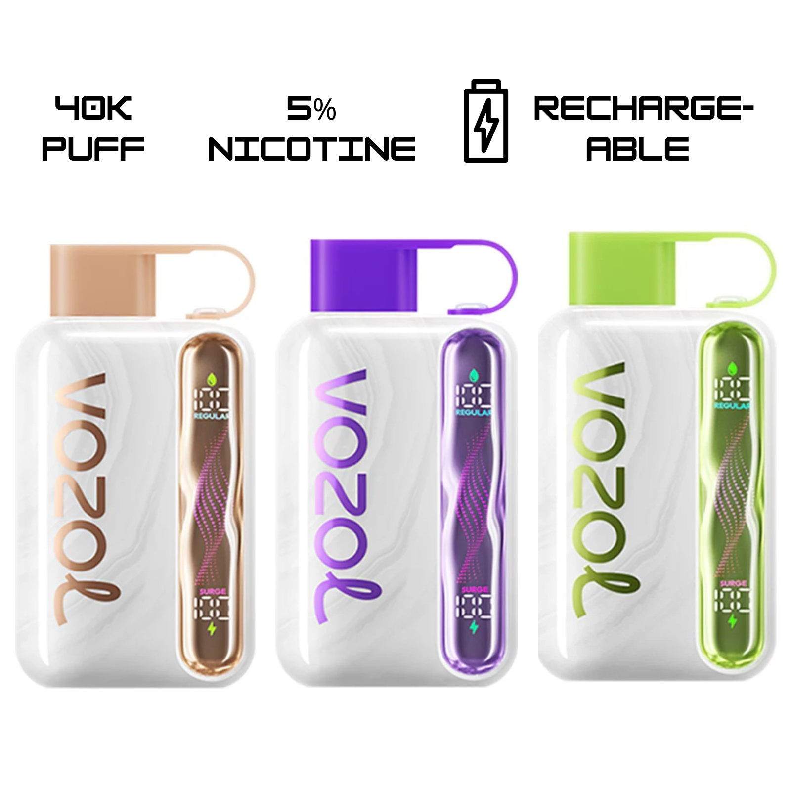 VOZOL Star 40000 Puffs Disposable Vape 5% 50mg Nic