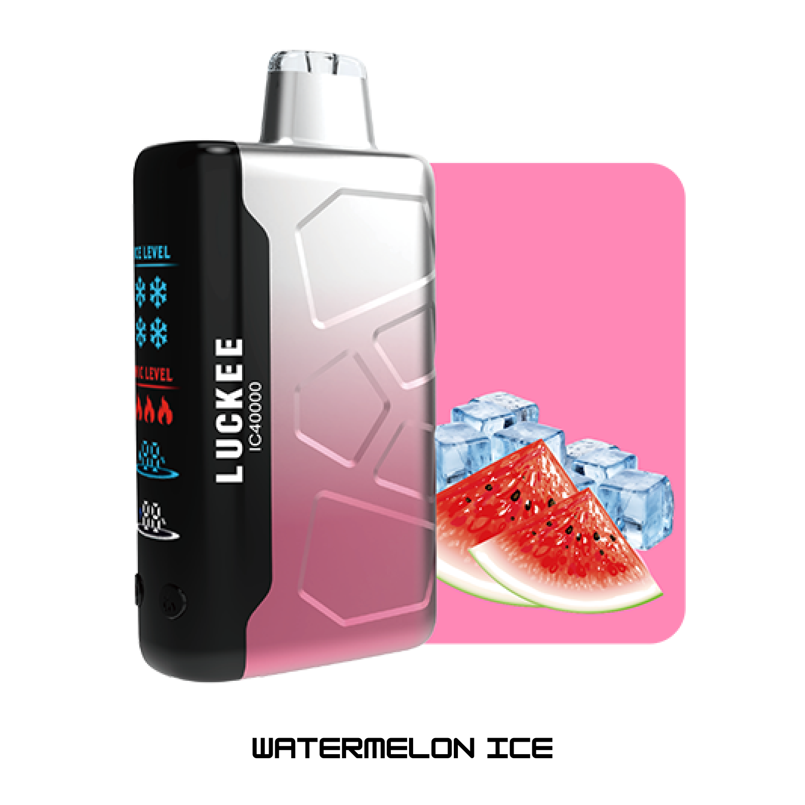Luckee IC 40000 Puffs Adjustable Ice and Nic Control Disposable Vape 5% 50mg NIC