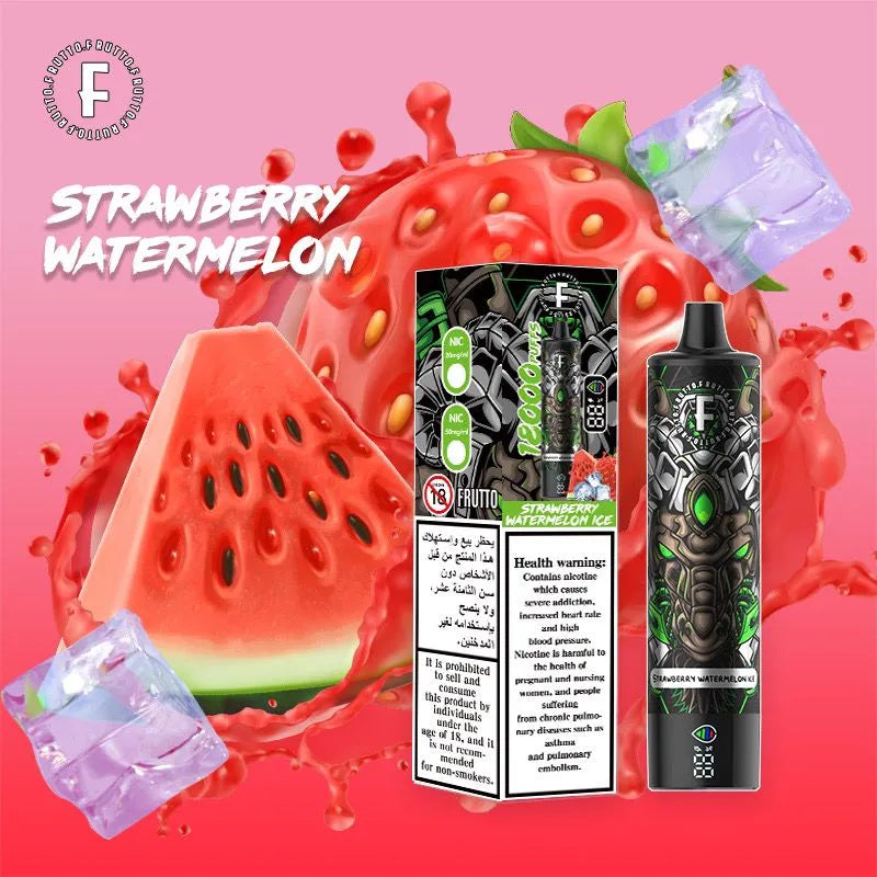 FRUTTO 18000 Puffs Disposable Vape 2% 20mg Nic and 5% 50mg Nic 8 Flavors