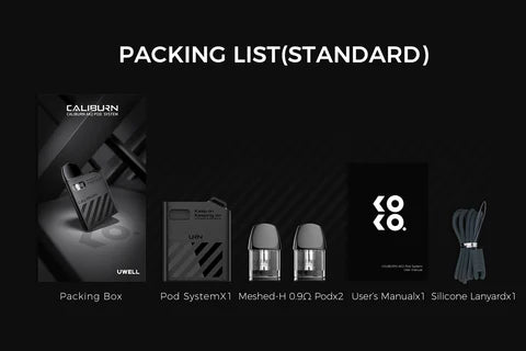 UWell Caliburn Ak2 Pod System Kit