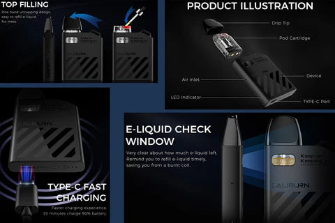 UWell Caliburn Ak2 Pod System Kit