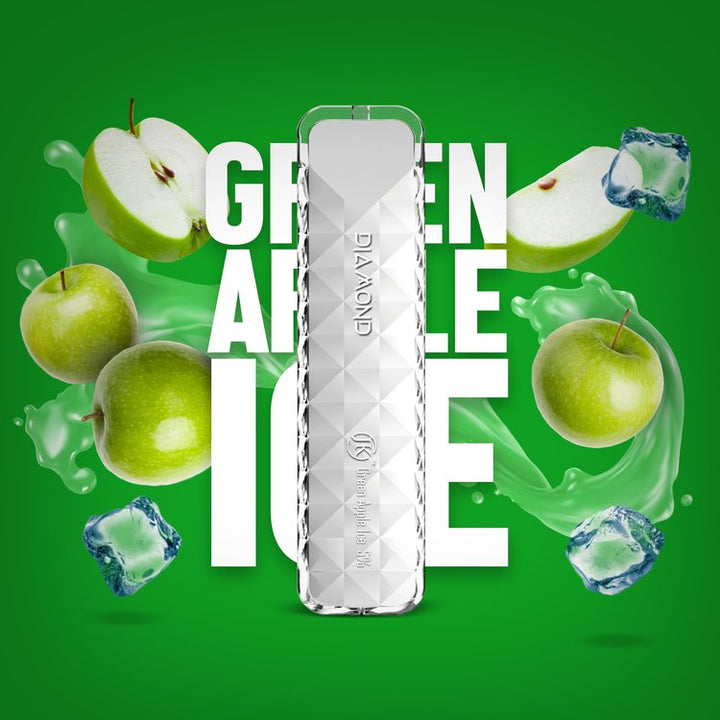 Air Bar Diamond Green Apple Ice Dubai Vape